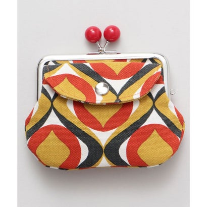 【カヤ】レトロヴィンテージ調親子がま口 レンガ