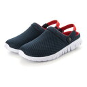 ブラッチャーノ BRACCIANO サボスニーカーサンダル （NAVY/RED）