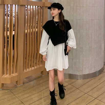 シャツワンピース レディース