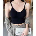 カップ付きキャミソール Uバックオープン