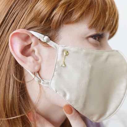 マ シェール コゼット ma chere cosette キラキラストーンマスクピアス【返品不可商品】(B)