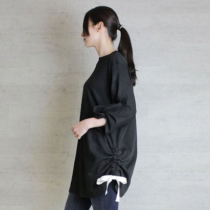 アットワン atONE 袖口ツイストチュニック (BLACK) アットワン atONE 袖口ツイストチュニック (BLACK)