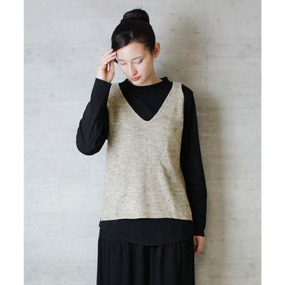 アットワン atONE ニットキャミソール （M-LI-GR）