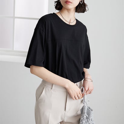 ジーラ GeeRA 綿100%フットボールチュニックTシャツ (ブラック)