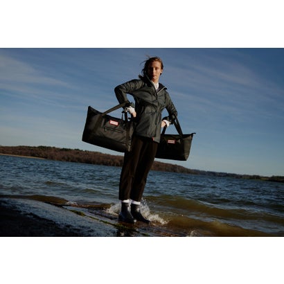 ハンター HUNTER ナイロントップクリップ トート ラージ （BLK）