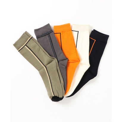 ジュビリー Jubilee ポップデザイン メンズソックス5足セット (MIX)