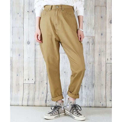 アットワン atONE 大人のゆったりテーパード パンツ (BEIGE) アットワン atONE 大人のゆったりテーパード パンツ (BEIGE)