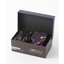 クイトランニング Quit Running 花柄ネクタイ メンズ スーツ ギフト箱4点セット (ブルー)