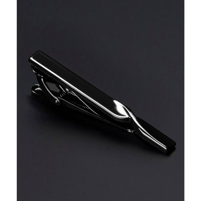 クイトランニング Quit Running 英国ブランドネクタイピン 専用ボックス付き (ブラック)