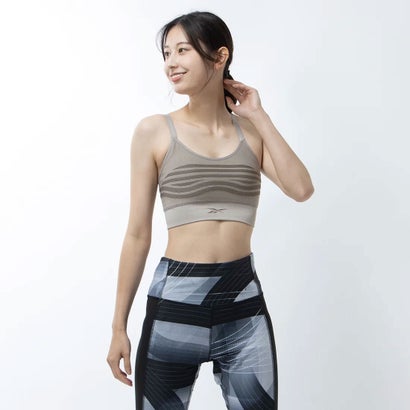 レズミルズR ストラッピー シームレス スポーツブラ / Les MillsR Strappy Seamless Sports Bra（ボルダーグレー）