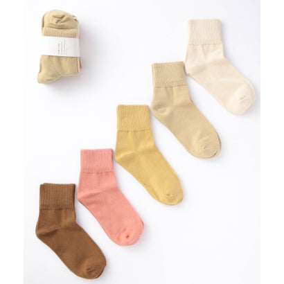 ジュビリー Jubilee パーソナルカラー リブソックス5足セット ユニセックス (MIX)