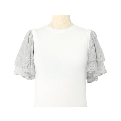 ルイルエブティック RUIRUE BOUTIQUE アタッチメントフリルスリーブ （ライトグレー）のサムネイル