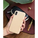 ジュビリー Jubilee リサイクル竹素材 パステルカラー エコiPhone スマホケース 【11/X/XS/SE/6/7/8/ 対応】 (ベージュ)