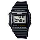 CASIO Collection / W-215H-1AJH （ブラック×ホワイト）