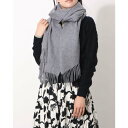 ポンパドール POMPADOUR Cashmere Wool Stole （L/Grey）