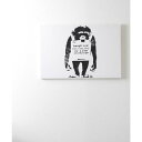 バンクシー Banksy バンクシー アートキャンバス (アニマル)