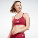 レズミルズR ラックス ストラッピースポーツブラ / Les MillsR Lux Strappy Sports Bra（ピンク）