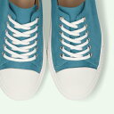 マミアン mamian ラウンドトゥレースアップスニーカー/1189 (SブルーS)