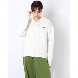 フィラ ジップアップパーカー レディース フィラ FILA レディース スウェットフルジップパーカー FL-9C26541TJ （ホワイト）