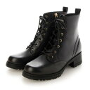 コール ハーン COLE HAAN カメア ウォータープルーフ コンバット ブーツ womens (ブラック ウォータープルーフ レザー)