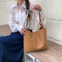 トミエコ Tomieco スクエアトートバッグ シルバーチェーンでポイントアップ (BROWN)