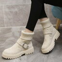 ミニミニストア miniministore ソックス風 ショートブーツ レディース(4)