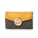 マイケルコース MICHAEL KORS 6連キーケース （イエロー系）