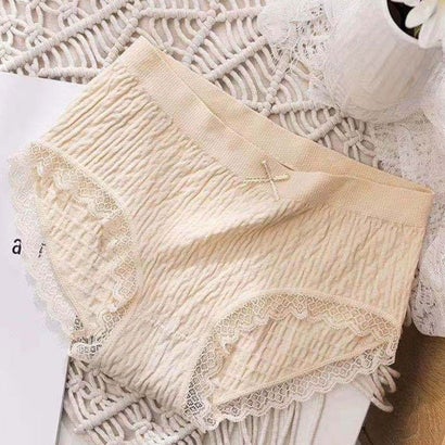 メゾンドラティール maison de LATIR 2点セットリボンレギュラーショーツ【返品不可商品】 (クリーム×ブラック)