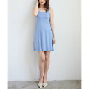 メゾンドラティール maison de LATIR インナーキャミソールワンピース 着丈3タイプ (ブルー)