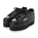 フィラ FILA TRAILBLAZER WEDGE / トレイルブレーザー ウェッジ 厚底スニーカー（BLACK/BLACK/WHITE）