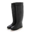 デメテル DEMETER 持ち運べる☆折り畳みレインブーツ (ブラック)