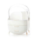 ヴィータフェリーチェ VitaFelice クラシックメイクボックス(3段式/3スペース) (WHITE)
