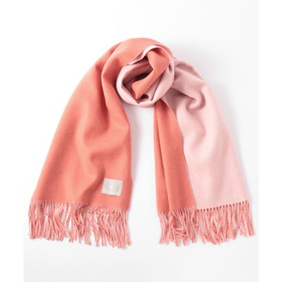 ジュビリー Jubilee 子羊のウール リバーシブル大判ストール （ピンク）