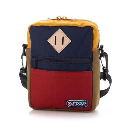 アウトドアプロダクツ OUTDOOR PRODUCTS クレイジーパターンミニショルダー （コンアカ）