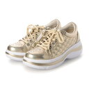 フィットジョイ FITJOY 厚底 6 eyeletスニーカー (C.GOLD)