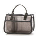 <ロングセラー>カシュカシュ cache cache メッシュバッグインバッグ (グレー)