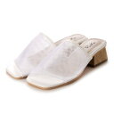 リーカ RiiiKa メッシュヒールサンダル (white)