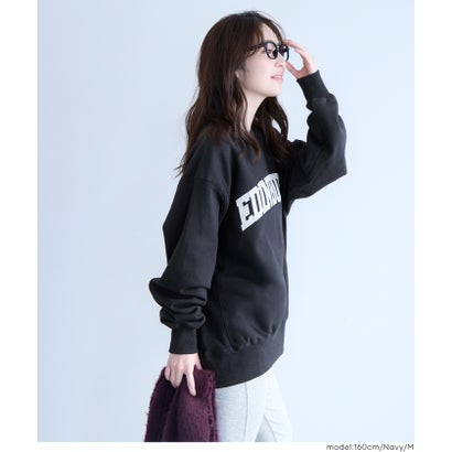 コカ coca バルキー裏起毛カレッジスウェット （Navy）