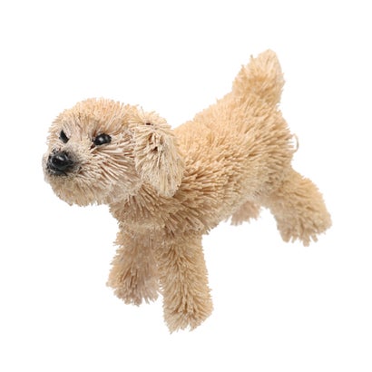 カンカン KANKAN たわしアニマル トイプードル （ホワイト）