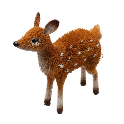 カンカン KANKAN たわしアニマル シカ （ブラウン）