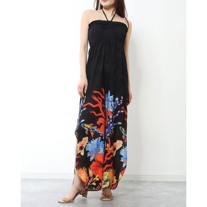 デシグアル Desigual サンゴ オールインワン (グレー/ブラック)