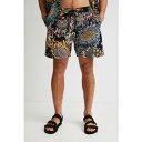 デシグアル Desigual メンズ ボクサー FLORES (グレー/ブラック)