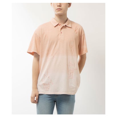 デシグアル Desigual メンズ ポロシャツ半袖 POLO_FER (ピンク/レッド)