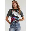 デシグアル Desigual アーティパッチワーク Tシャツ (マルチ)