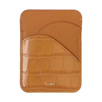 クロエ Chloe WALDEN CARD HOLDER （Autumal Brown）