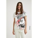 デシグアル Desigual ミッキーマウス Tシャツ （ホワイト）