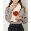 ジオアンドジア GIO&GIA 韓国ファッション レデイーズ マフラー 子供 キッズ 女の子 ファー マフラー ネックウォーマー 防寒対策 柔らかな 肌触 通勤 通学 (ベージュ)