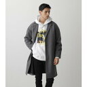 アズールバイマウジー アウター メンズ COMFORTABLE CHESTER COAT 柄BLK5