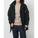 アルファ インダストリーズ ALPHA INDUSTRIES ALPHA N-3B ALTITUDE MOD PARKA MJN51500C1 （ブラック）