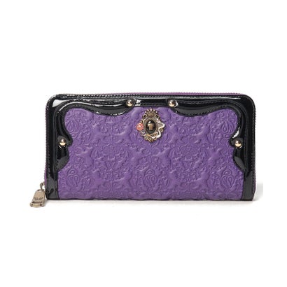 セルパン ラウンド長財布 パープル